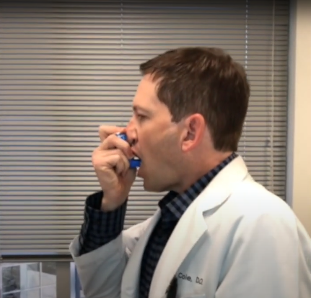Dr. Cole on Asthma Inhalers Park Lane Allergy & Asthma Dallas Irving